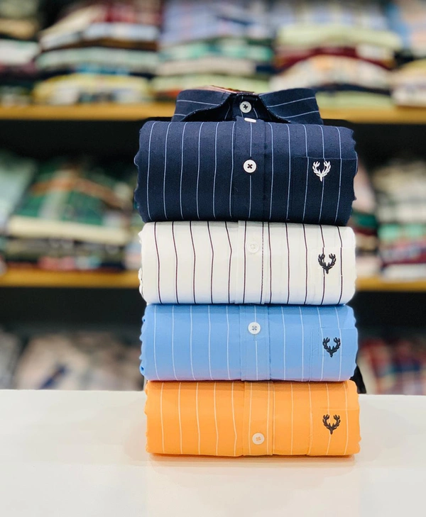 Allen Solly Lining Shirt (Combo Of 4pcs) - XxL 44