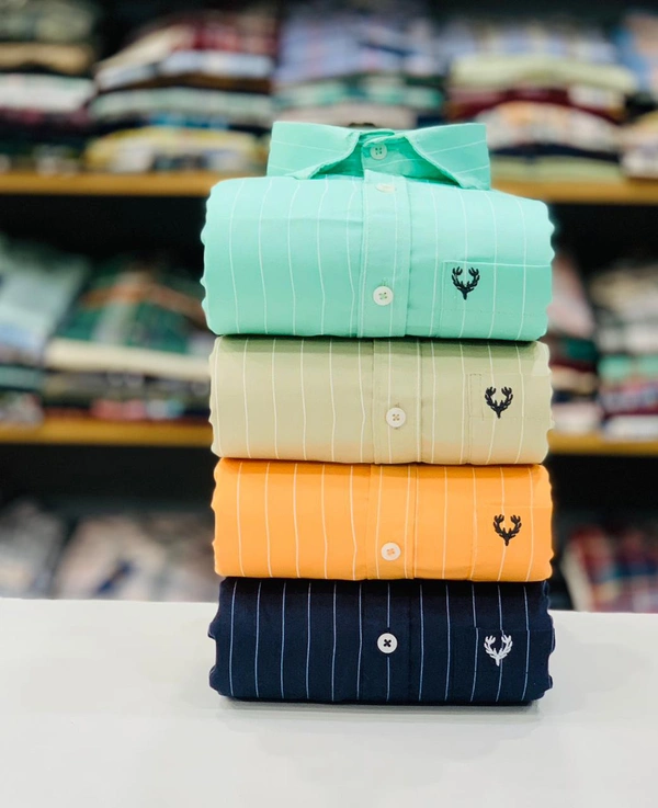 Allen Solly Lining Shirt (Combo Of 4pcs) - XxL 44