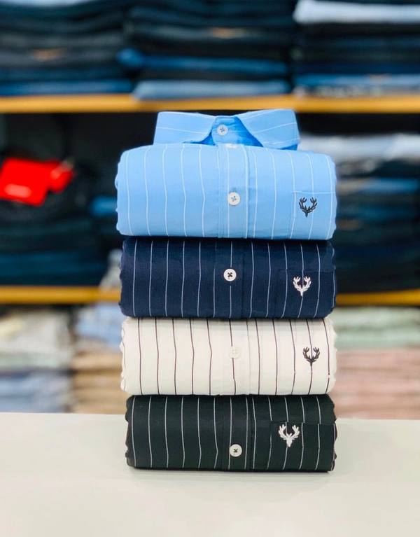 Allen Solly Lining Shirt (Combo Of 4 Shirt) - XxL 44