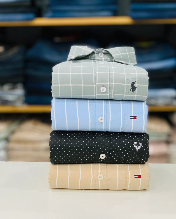 Branded Shirt (Combo Of 4 Shirt) - XxL 44