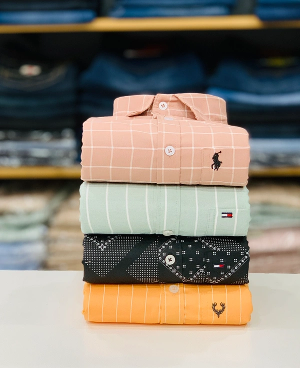 Branded Shirt (Combo Of 4 Shirt) - XxL 44