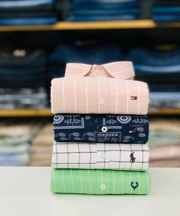 Branded Shirt (Combo Of 4 Shirt) - M 38