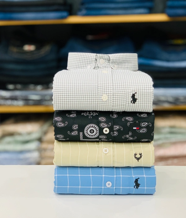 Branded Shirt (Combo Of 4 Shirt) - XL 42