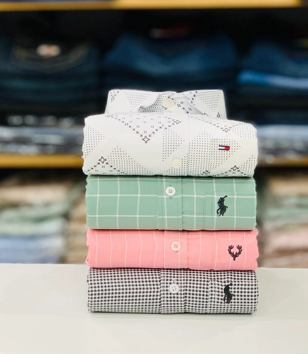 Branded Shirt (Combo Of 4 Shirt) - XxL 44