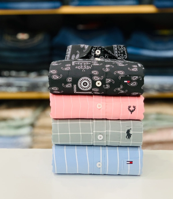 Branded Shirt (Combo Of 4 Shirt) - M 38