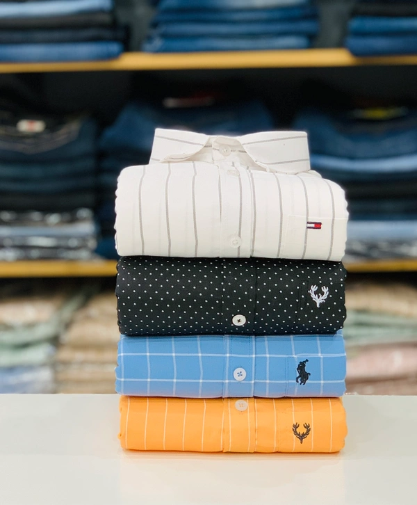 Branded Shirt (Combo Of 4 Shirt) - XxL 44