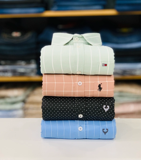 Branded Shirt (Combo Of 4 Shirt) - XxL 44