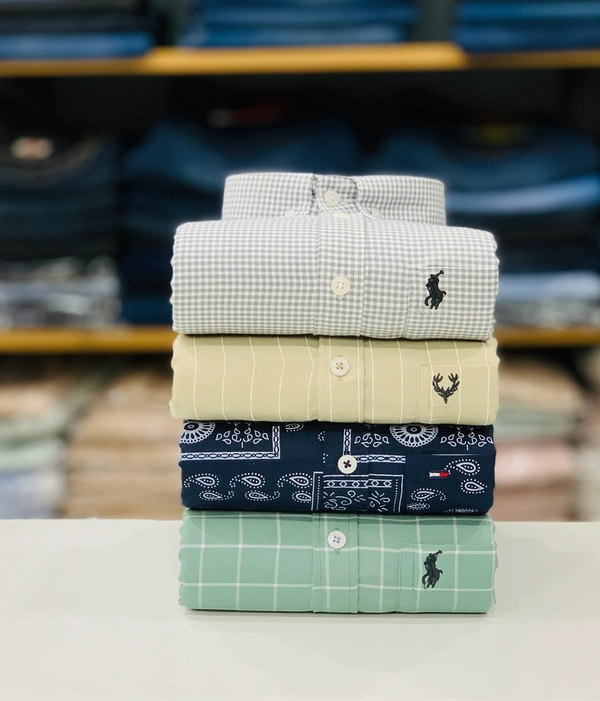 Branded Shirt (Combo Of 4 Shirt) - XxL 44