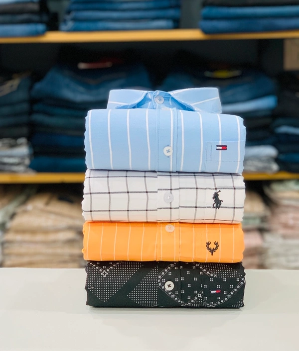 Branded Shirt (Combo Of 4 Shirt) - XxL 44