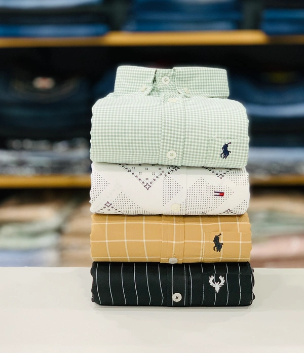 Branded Shirt (Combo Of 4 Shirt) - XxL 44