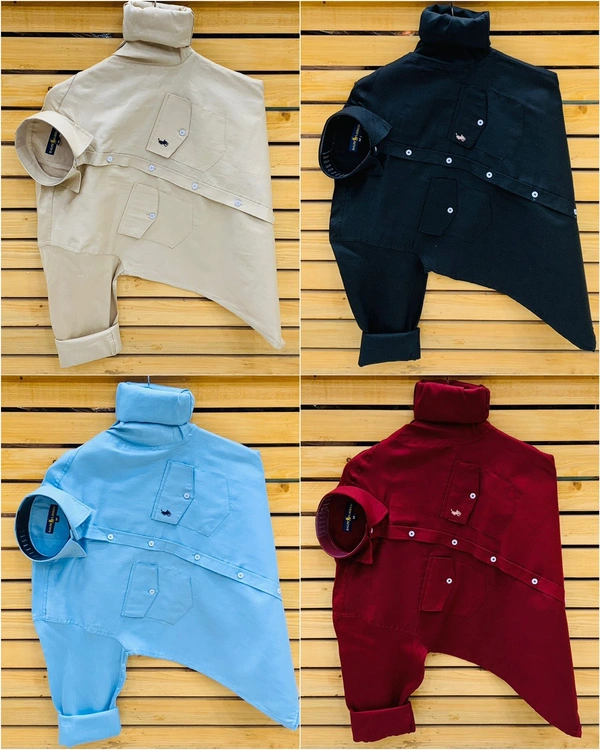 RL Polo Double Pocket Shirt (Combo Of 4pcs) - M 38