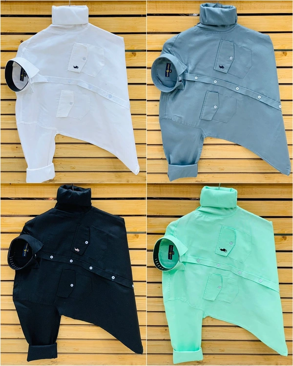 RL Polo Double Pocket Shirt (Combo Of 4pcs) - XxL 44