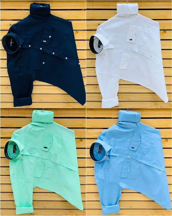 RL Polo Double Pocket Shirt (Combo Of 4pcs) - XL 42