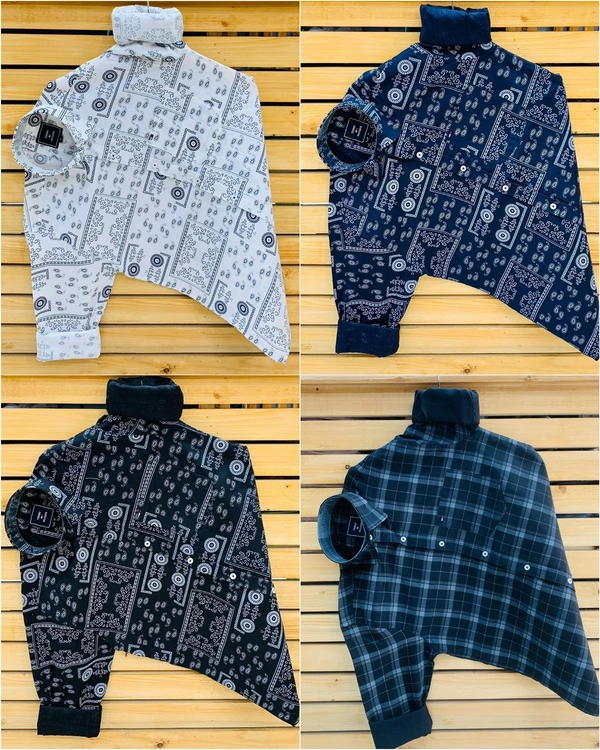 Tommy Printed Shirt (Combo Of 4 Shirt) - XL 42