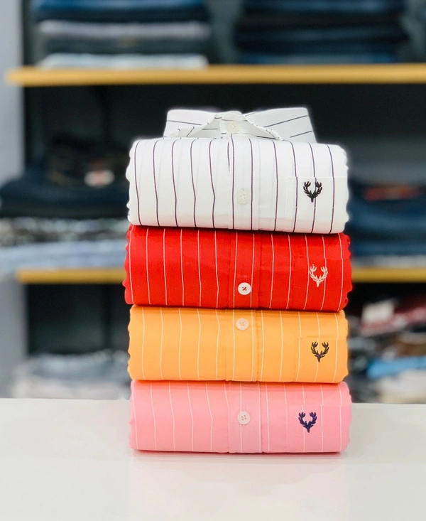 Allen Solly Lining Shirt (Combo Of 4 Shirt) - M 38