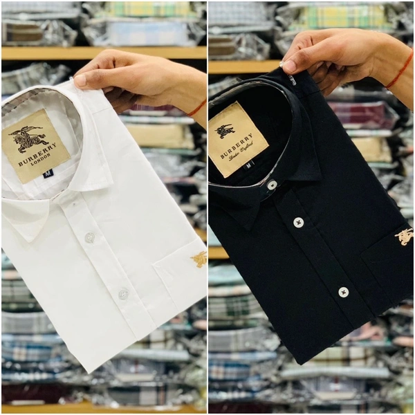 Burberry Shirt (Combo Of 2 Shirt) - L 40