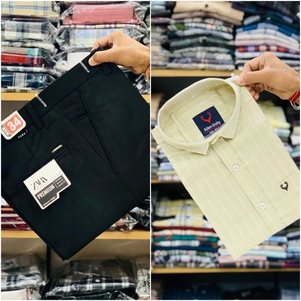 Combo Of Pent & Shirt - 36, L 40