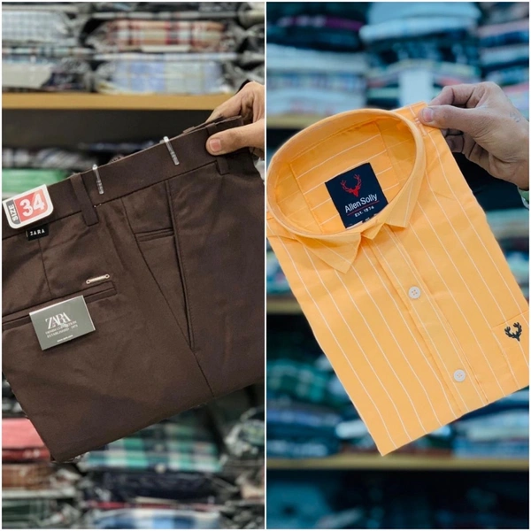 Combo Of Pent & Shirt - 36, L 40