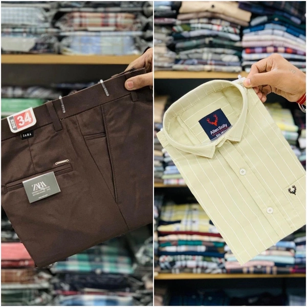 Combo Of Pent & Shirt - 30, XL 42