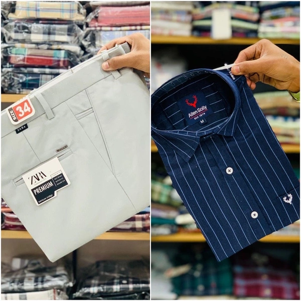 Combo Of Pent & Shirt - 32, XxL 44
