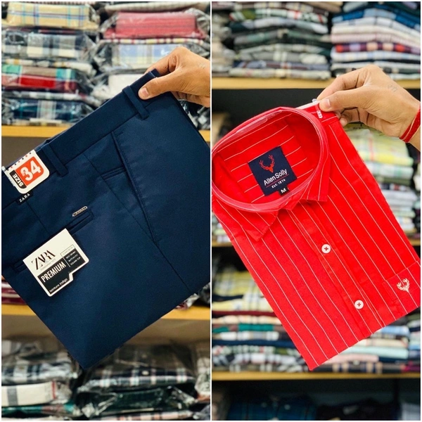 Combo Of Pent & Shirt - 32, M 38