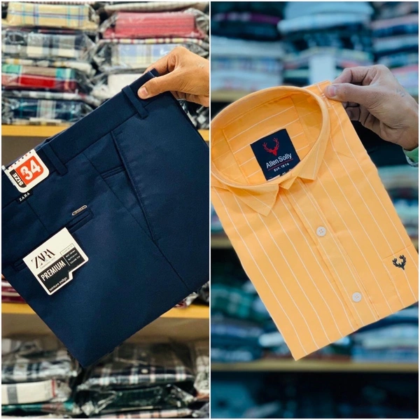 Combo Of Pent & Shirt - 34, XL 42