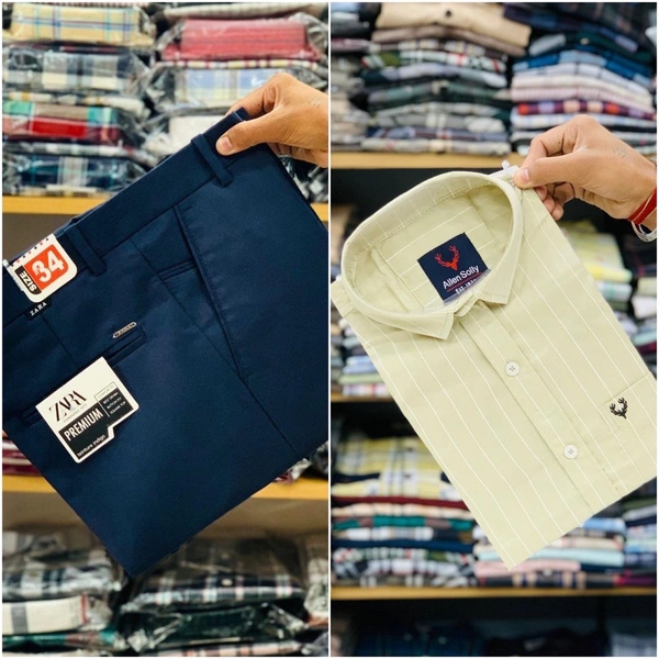 Combo Of Pent & Shirt - 32, L 40