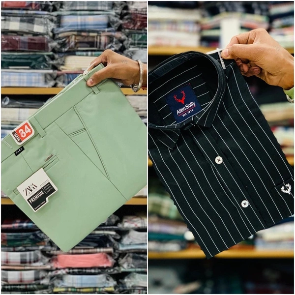 Combo Of Pent & Shirt - 34, M 38