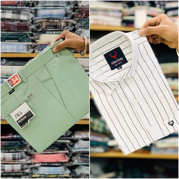 Combo Of Pent & Shirt - 32, L 40