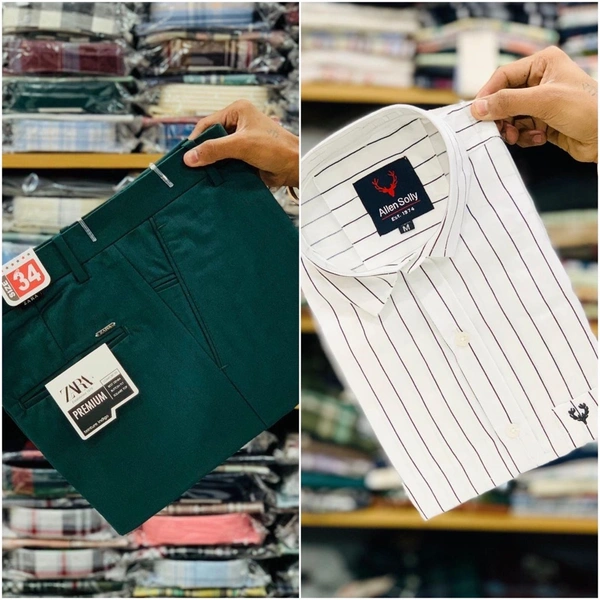 Combo Of Pent & Shirt - 36, M 38
