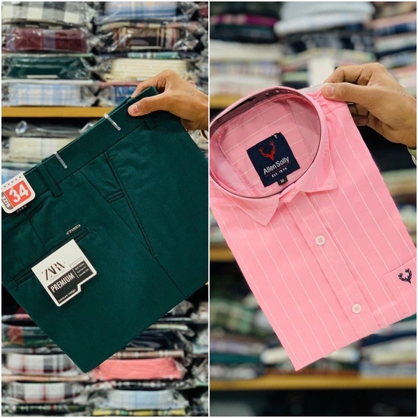 Combo Of Pent & Shirt - 32, L 40