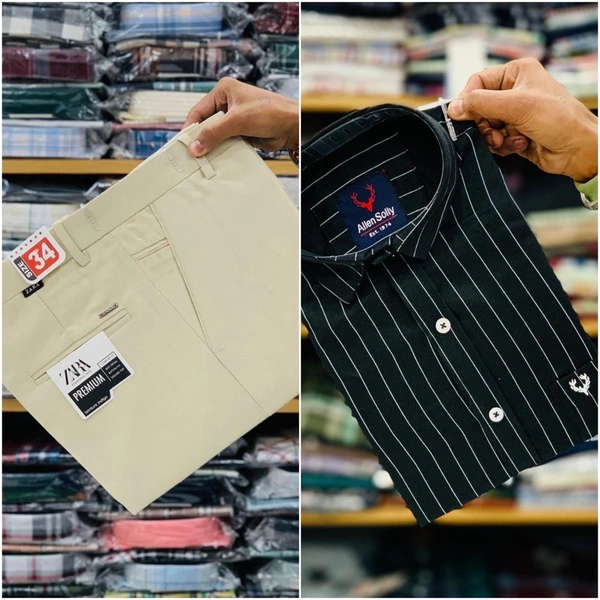 Combo Of Pent & Shirt - 36, XL 42