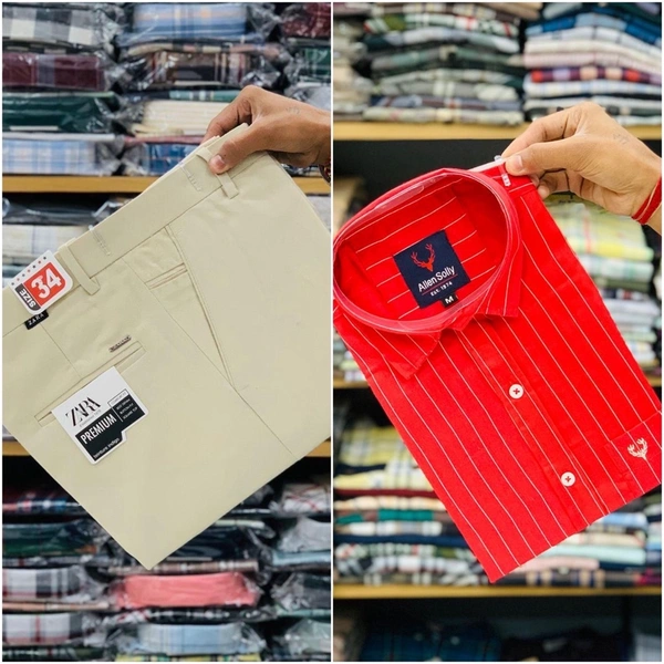 Combo Of Pent & Shirt - 30, XL 42