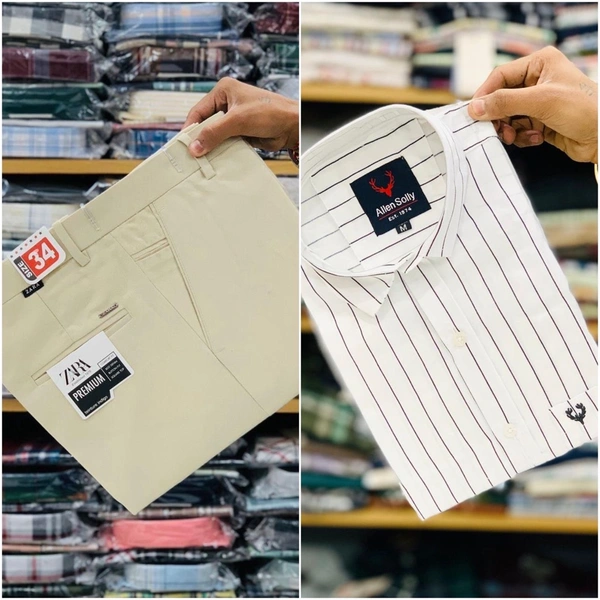 Combo Of Pent & Shirt - 30, XL 42