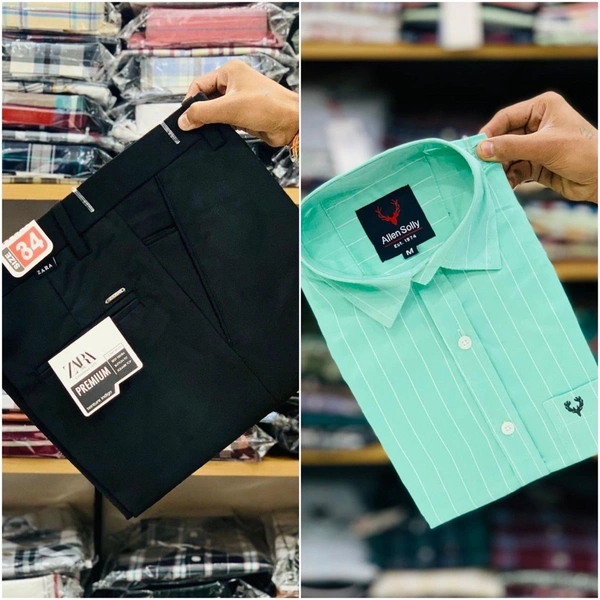 Combo Of Pent & Shirt - 30, L 40
