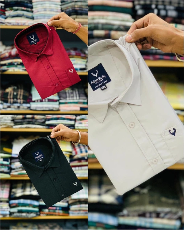 Allen Solly Big Sizes Shirt (Combo of 3pcs) - 5xL