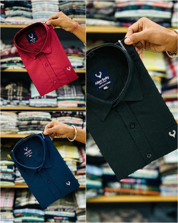 Allen Solly Big Sizes Shirt (Combo of 3pcs) - 4xL