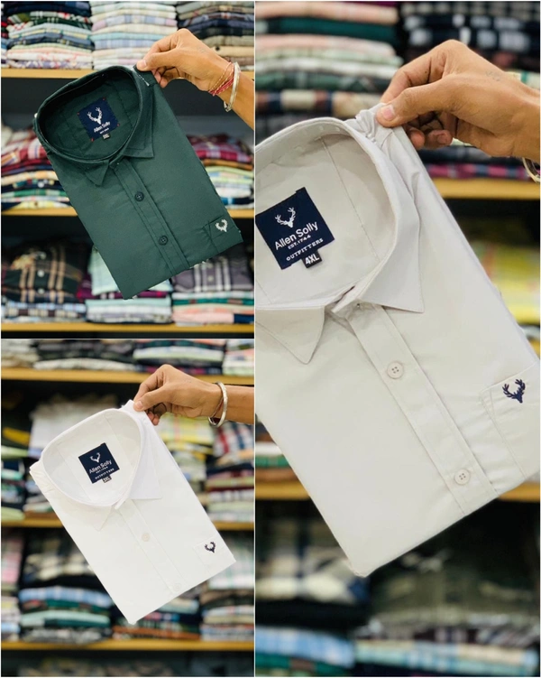 Allen Solly Big Sizes Shirt (Combo of 3pcs) - 5xL
