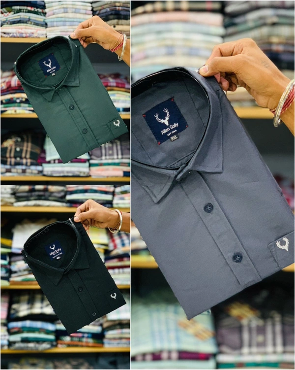 Allen Solly Big Sizes Shirt (Combo of 3pcs) - 5xL