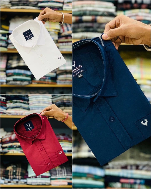 Allen Solly Big Sizes Shirt (Combo of 3pcs) - 4xL