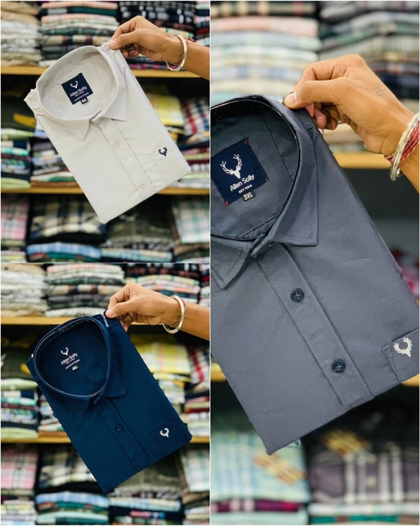 Allen Solly Big Sizes Shirt (Combo of 3pcs) - 4xL