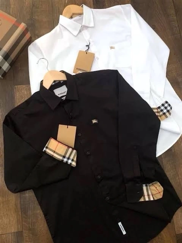 Burberry Shirt (Combo Of 2 Shirt) - L 40