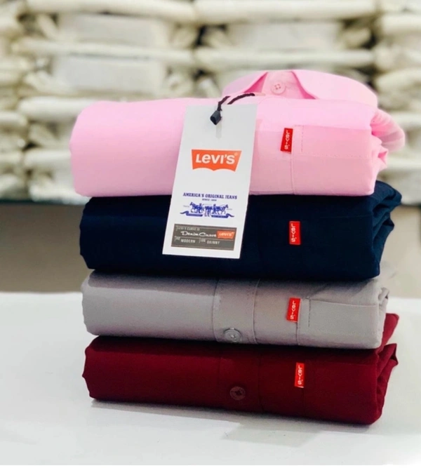 Levi’s Plain Shirt (Combo of 4 Shirt) - Xl