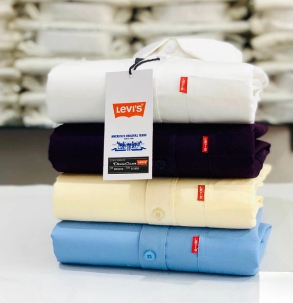 Levi’s Plain Shirt (Combo of 4 Shirt) - Xxl