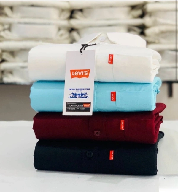 Levi’s Plain Shirt (Combo of 4 Shirt) - Xxl