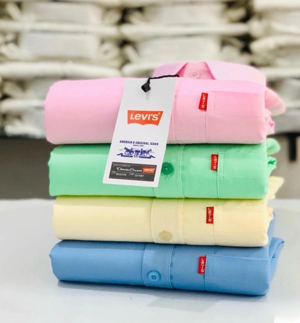 Levi’s Plain Shirt (Combo of 4 Shirt) - Xxl