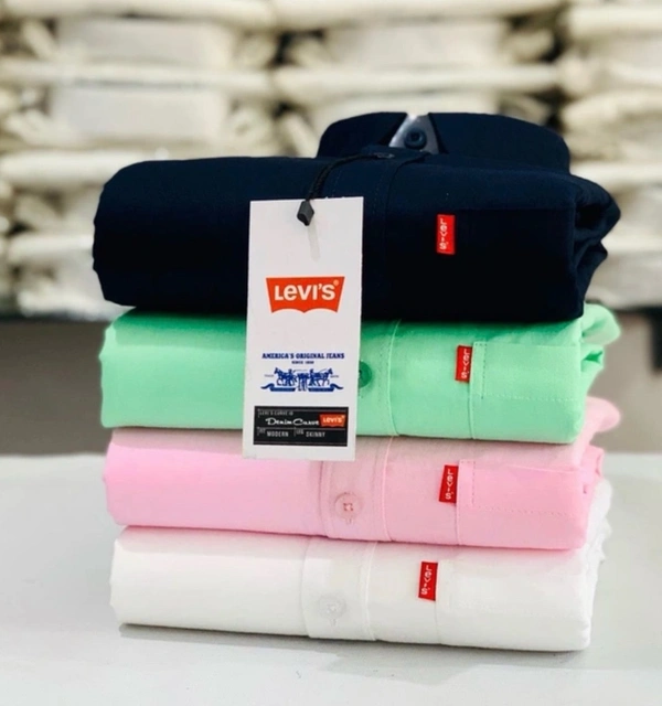 Levi’s Plain Shirt (Combo of 4 Shirt) - Xxl
