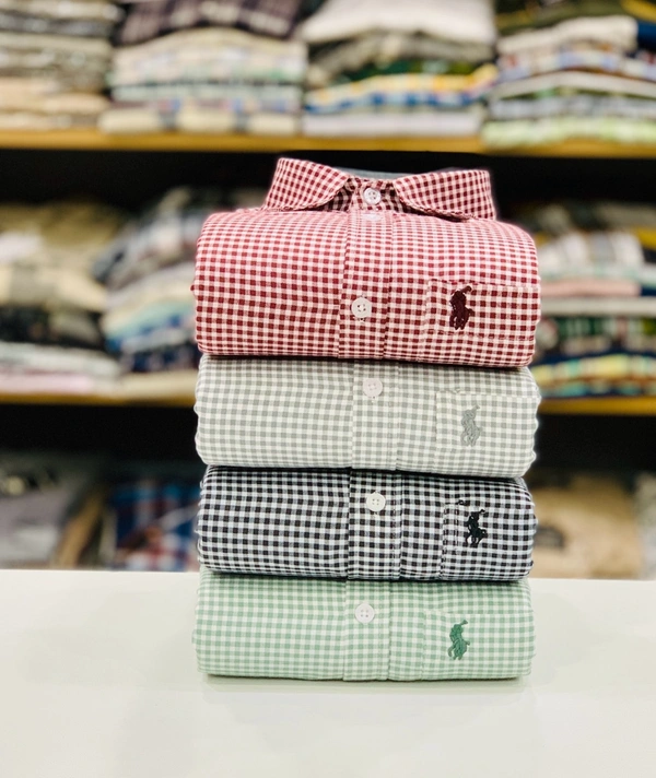 RL Polo Check Shirt (Pack of 4 Shirt) - Xl