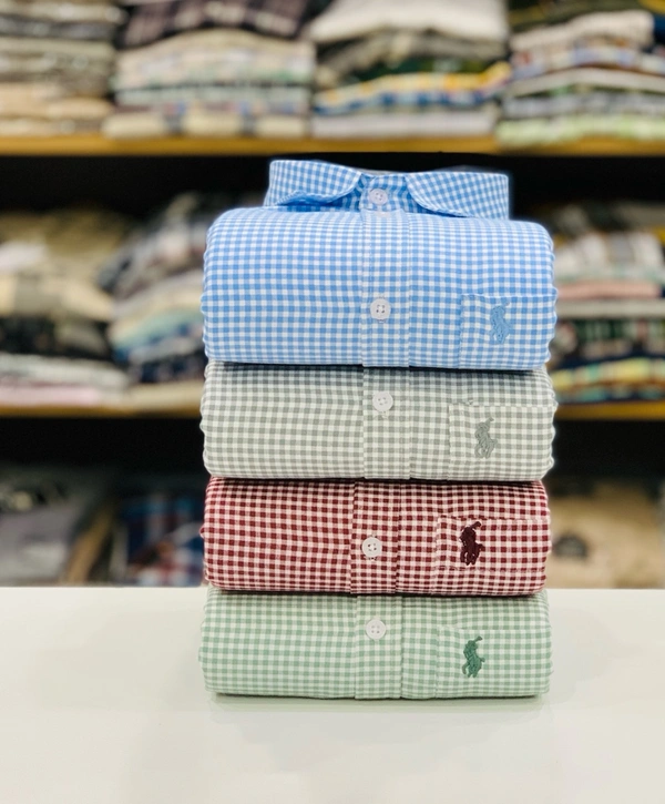 RL Polo Check Shirt (Pack of 4 Shirt) - Xxl