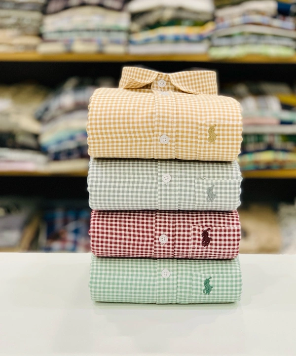 RL Polo Check Shirt (Pack of 4 Shirt) - Xl